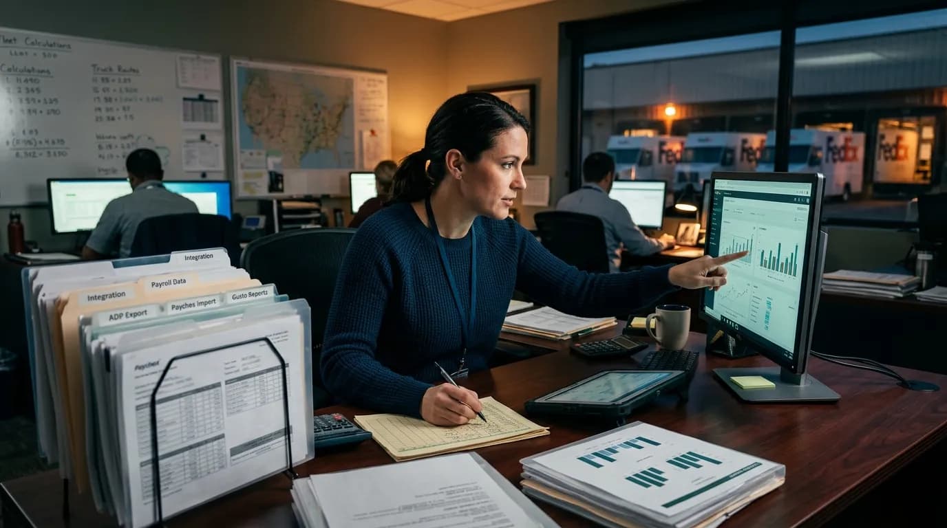 How FleetWage Integrates With ADP, Gusto, and Paychex